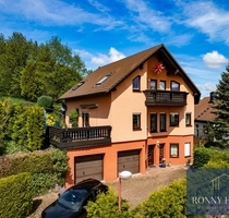 Einfamilienhaus mit WOW-Faktor in Thum zu verkaufen + Fußbodenheizung + Garagen + Kamin + Kochinsel