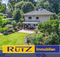 Ganderkesee-Bookholzberg Repräsentativer Bungalow in Hanglage mit wunderschöner Gartenanlage - Ganderkesee / Bookholzberg