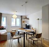 MÖBLIERT MIT BALKON IM NEUBAU - 1.950,00 EUR  pro  Monat Kaltmiete, ca.  55,00 m² Wohnfläche in München (PLZ: 81543)
