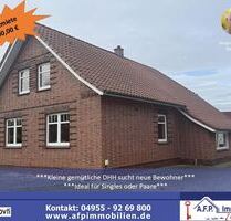 ***Kleine gemütliche DHH sucht neue Bewohner*** ***Ideal für Singles oder Paare*** - Westoverledingen