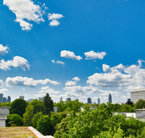 Wunderschönes Penthouse mit Blick auf die Skyline - Frankfurt am Main