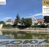 Leopoldineninsel - Schöne bezugsfreie 2 Zimmer Wohnung mit Balkon mit Blick auf das Schloss in einer beliebten Lage in der Stadtmitte in Neuburg - Ein Objekt von Ihrem Immobilienpartner SOWA Immobilie