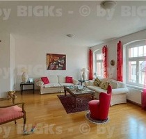 BIGKs - Halle - Giebichenstein LUXUS: Vollmöblierte 3 Raumwohnung mit Balkon (-;)
