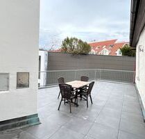 Möblierte 3-Zimmerwohnung mit großer Terrasse und Highspeed Internet - Leonberg