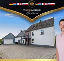 Gepflegtes Mehrfamilienhaus mit 3 Wohneinheiten, ca. 244 m² Wohnfläche, 919 m² Grundstück, Werkstatt, Schwimmteich & Ausbaupotenzial in Habscheid