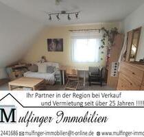 1 Zi. Wohnung im DG (1.OG, auf Wunsch möbliert) - Gerhardshofen