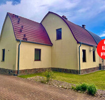 HORN IMMOBILIEN ++ bezugsfertige Doppelhaushälfte in Pasewalk mit Kamin und Einbauküche