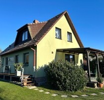 HORN IMMOBILIEN ++ charmantes Einfamilienhaus mit schönem Grundstück in Göritz bei Prenzlau