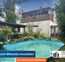 Zweifamilienhaus in ruhiger Lage, mit Solaranlage und Brunnen! - Mittweida