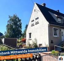 Doppelhaushälfte für die kleine Familie mit gepflegten Grundstück - Geringswalde