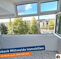 Stadtleben mit Weitblick: Moderne Dachgeschosswohnung mit Balkon und Einbauküche! - Chemnitz Hilbersdorf