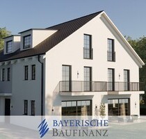 • GROSSE MODERNE DHH • NEUBAU • 177 QM WOHNFLÄCHE • RUHIGE SÜDLAGE NÄHE EUROPÄISCHE SCHULE PERLACH • - München