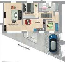 Kompakte 3-Zimmerwohnung mit Gewölbe - Bergen