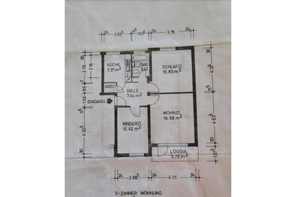 „Wohnung zu vermieten - 1.257,00&nbsp;EUR Kaltmiete, ca.&nbsp; 72,00&nbsp;m&sup2; in Bremen (PLZ: 28259) Huchting
