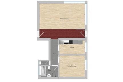 Helle und zentrale Souterrain Wohnung im Frauenland - Würzburg