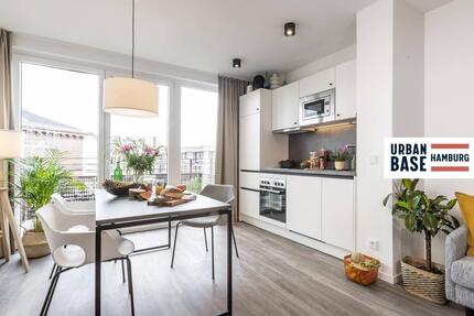 URBAN BASE: Großes 2-Zimmer-Apartment mit stilvoller Möblierung, EBK, ALL-IN-MIETE, UVM. in fußläufiger Nähe zur Hamburger Innenstadt