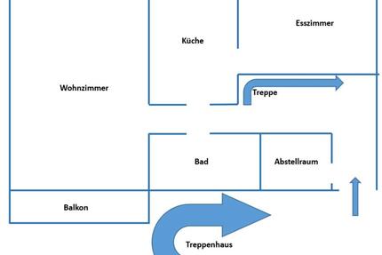 GMH Oesede 4ZKBB OGDG Wohnung - 700,00&nbsp;EUR Kaltmiete, ca.&nbsp; 90,00&nbsp;m&sup2; in Georgsmarienhütte (PLZ: 49124)