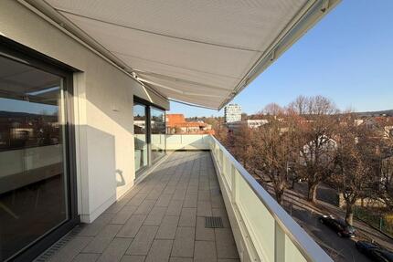 Exklusive Penthouse-Wohnung mit großer Dachterrasse in Heilbronn