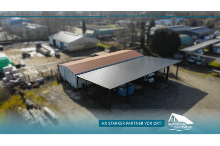 Neubau-Gewerbehalle im Gewerbegebiet 