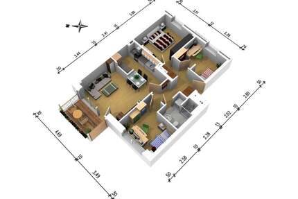 Wohnung zum Mieten in Elmshorn 1.049,00 € 74.93 m²