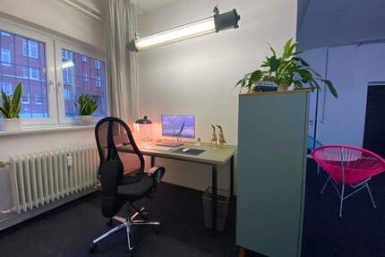 Flexibles Büro nahe Hasselbrook - bis 3 Arbeitsplätze, 970€ inkl. Stellplatz - Hamburg Hamm