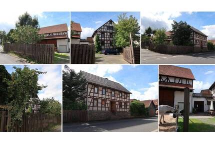 Bauernhaus Resthof Vogelsberg mit Nebengebäuden - Lautertal Hörgenau