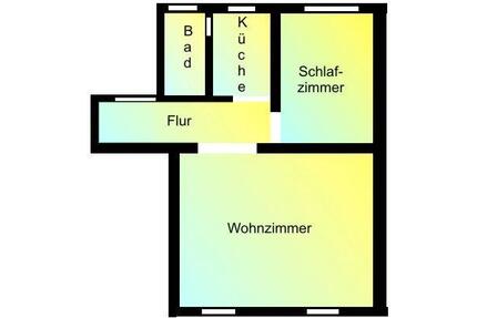 2-Raum im Zentrum - 249,00&nbsp;EUR Kaltmiete, ca.&nbsp; 49,00&nbsp;m&sup2; in Schmölln (PLZ: 04626)