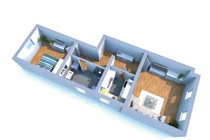 Wohnung zum Mieten in Dresden 525,00 € 58.38 m²