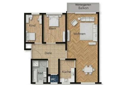 3 12 Zimmer-Wohnung in Rödermark-Urberach zu vermieten