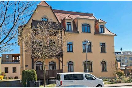 Gepflegte 3-Raum Garten-Wohnung in charismatischer Stadtvilla - Heidenau