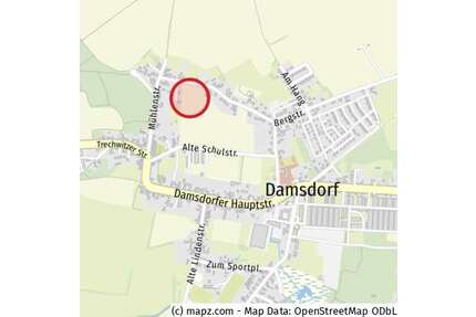 Grundstück zu verkaufen in Kloster Lehnin Damsdorf 150.000,00 € 1600 m² - Kloster Lehnin / Damsdorf