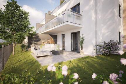 Sonnige SW-Terrasse, privater Garten, familienfreundlich, Lift + TG, Nähe Pegnitzgrund - Röthenbach an der Pegnitz