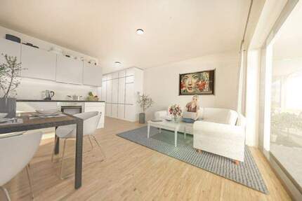 Hochwertige Eigentumswohnung in 93133 Burglengenfeld, teilmöbliert mit Südwest Balkon