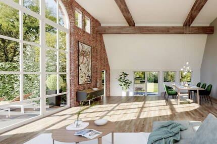 Denkmal-Traumwohnung vor den Toren Hamburgs - hohe steuerliche Abschreibung! - Hollern-Twielenfleth