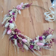 Kränze mit Trockenblumen - Kreativ-Workshop-Event