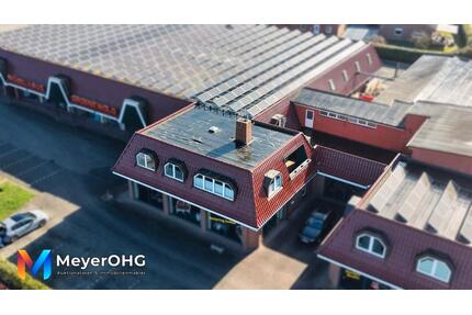 Großzügige 5-Zi.-Wohnung mit Kamin & großer Dachterrasse zur Vermietung - Jemgum