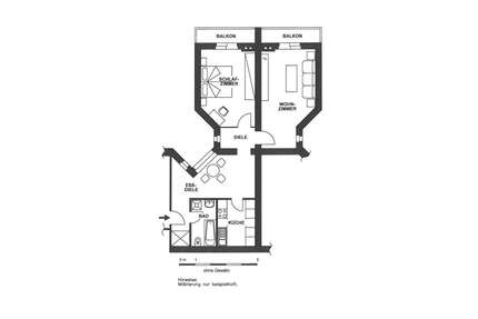 Wohnung zum Mieten in Düsseldorf 544,30 € 65.48 m²