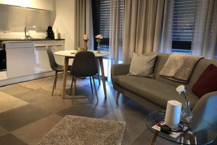 Moderne 2 Zimmer Wohnung möbliert im EG mit Terrassenzugang - Kreßberg