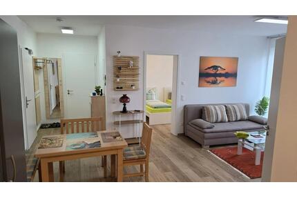 Großzügige möblierte 2-Zimmer-Wohnung 55 qm, Neubau - Mühlhausen