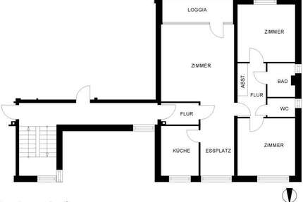 Wohnung zum Mieten in Oldenburg 672,00 € 82.97 m²