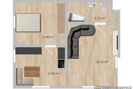 Schöne 2-Raum-Wohnung in Heldrungen - Kindelbrück Bilzingsleben