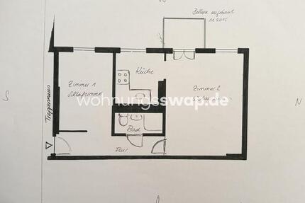 Wohnungsswap - 2 Zimmer, 48 m² - Brunhildstraße, Schöneberg, Berlin