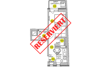 Wohnung zum Kaufen in Fridingen an der Donau 104.000,00 € 30.91 m²