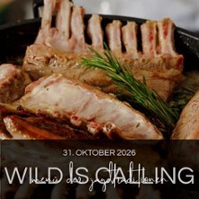 Wild is Calling: Wild-Dinner - Jagdküche im Mauerwerk