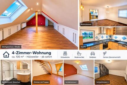 4-Zimmer-Wohnung, 100 m² mit Garten – Hülzweiler - Schwalbach