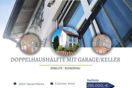 Haus zum Kaufen in Schkopau Ermlitz 295.000,00 € 135 m² - Schkopau / Ermlitz