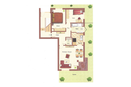 Wohnung zum Kaufen in Massenbachhausen 235.000,00 € 78 m²
