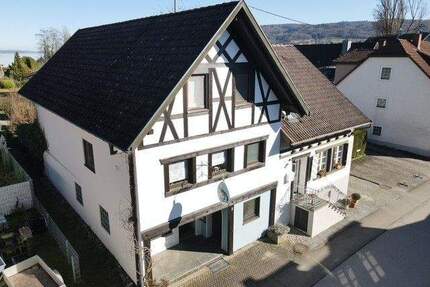 Nur wenige Meter zum See - Doppelhaushälfte EFH mit Laden- Atelierfläche - bezugsfrei - Gaienhofen-Hemmenhofen