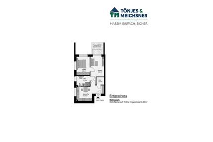 ErstbezugNeubau Hochwertige 2 Zimmer- Wohnung im Erdgeschoss - Bösel