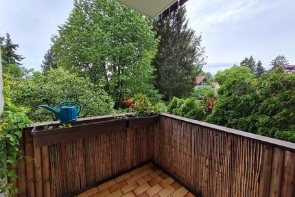 ruhige, möblierte 2-Zimmerwohnung mit Balkon in Altperlach - München Ramersdorf-Perlach